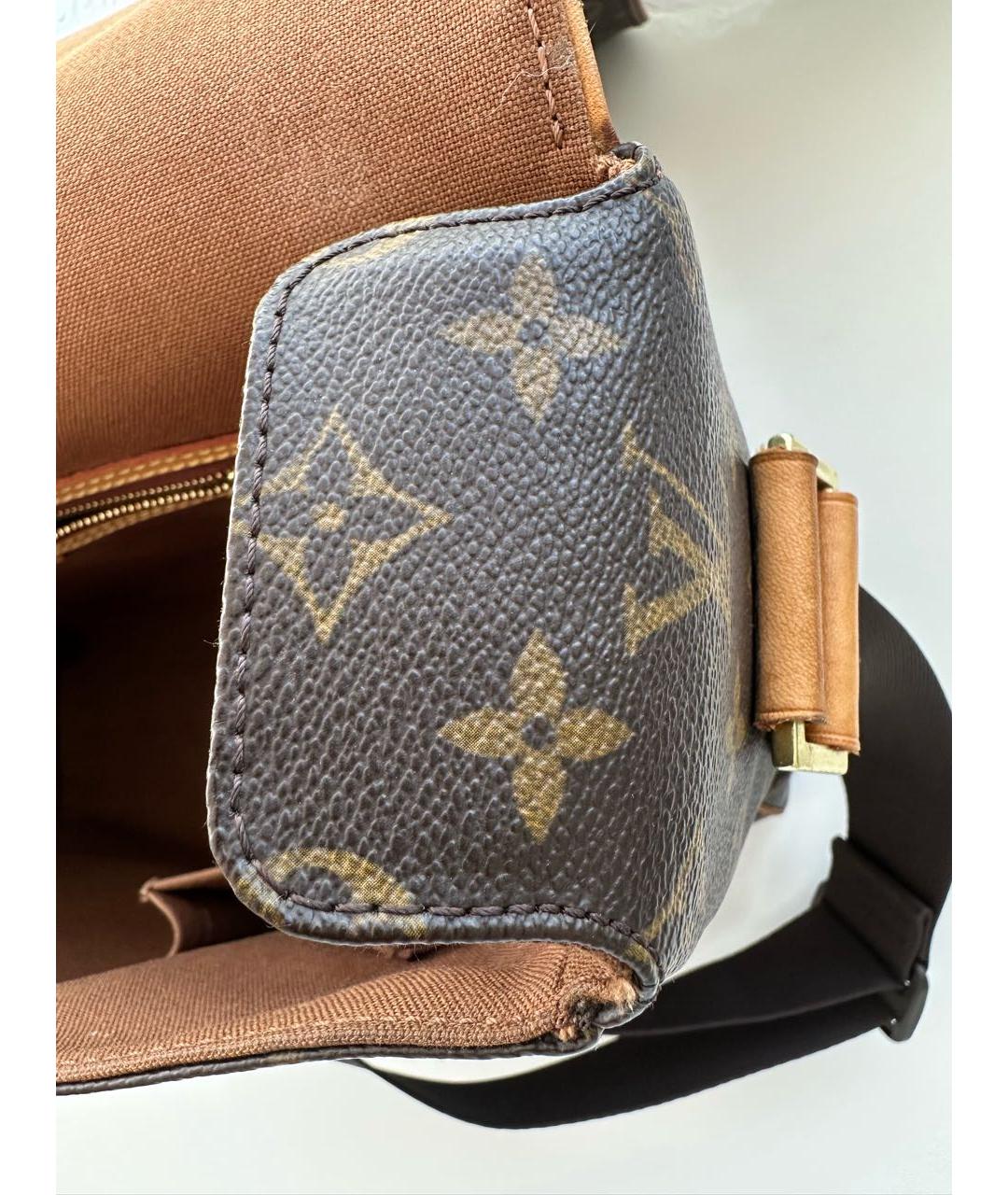 LOUIS VUITTON Коричневая сумка на плечо, фото 5