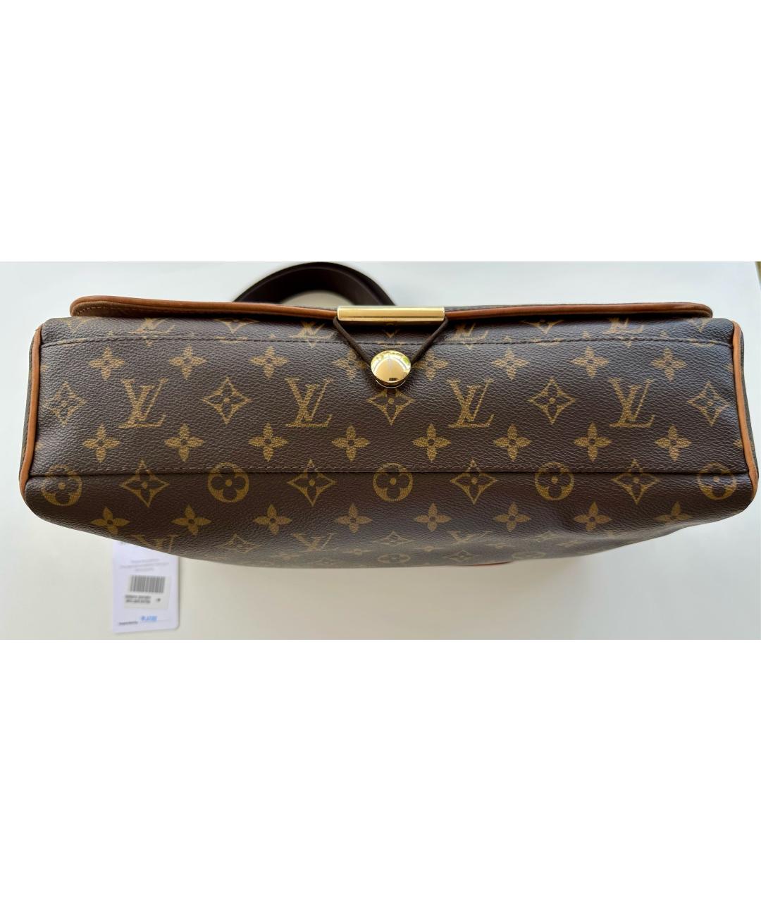LOUIS VUITTON Коричневая сумка на плечо, фото 8