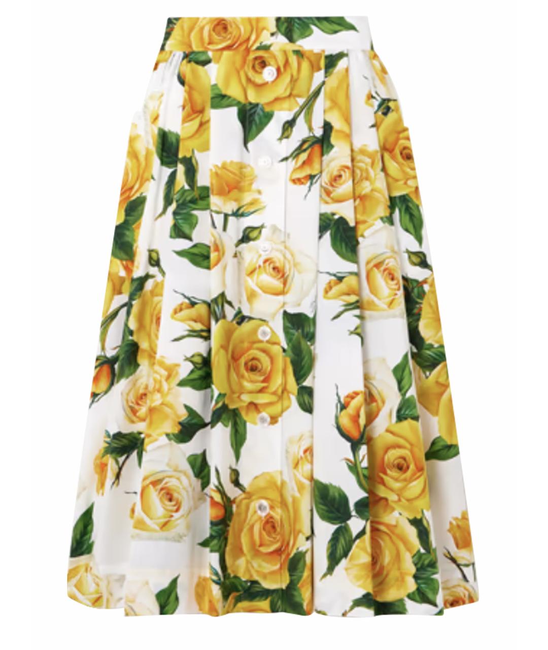 DOLCE&GABBANA Мульти юбка миди, фото 1