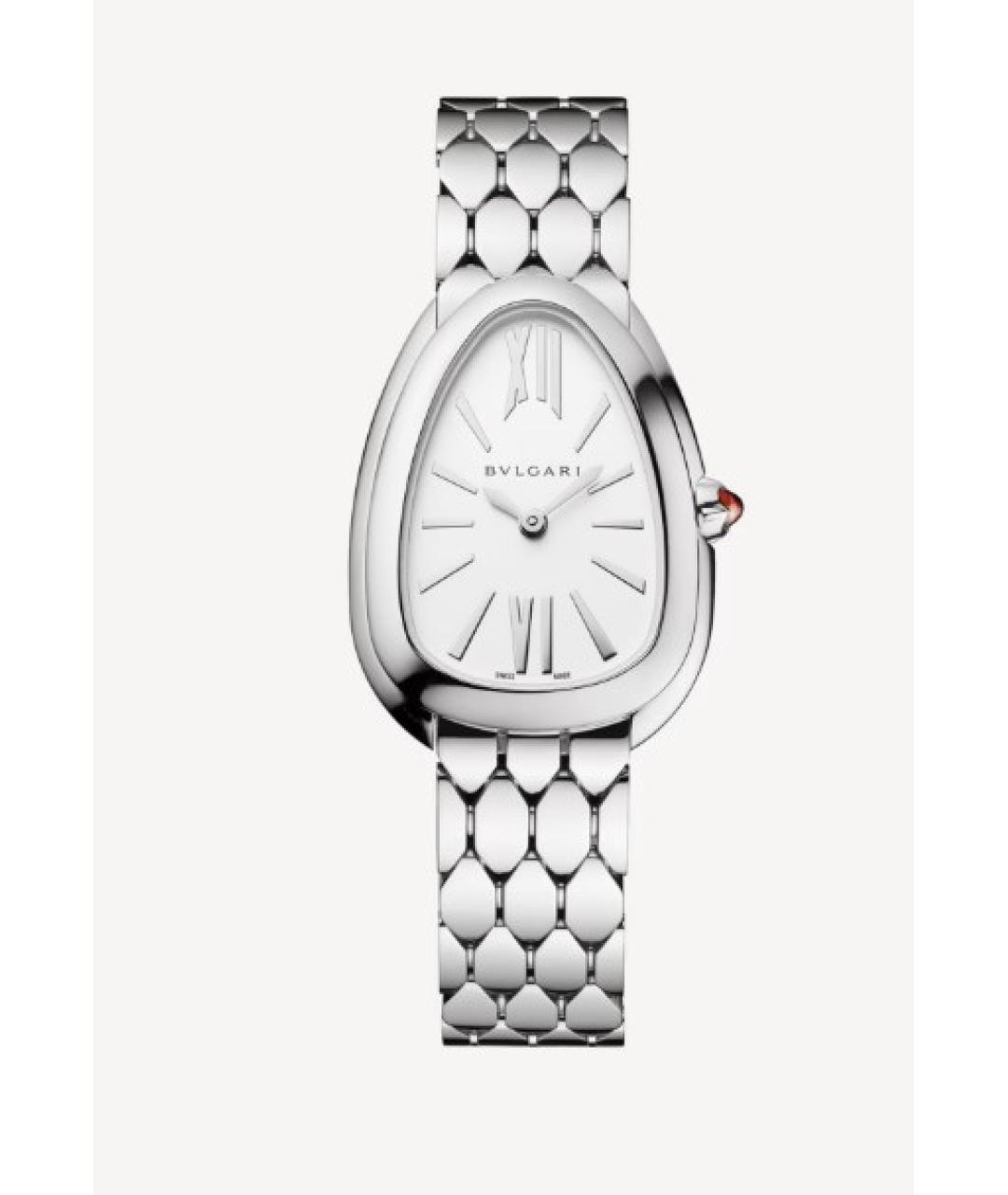 BVLGARI Серебряные металлические часы, фото 7