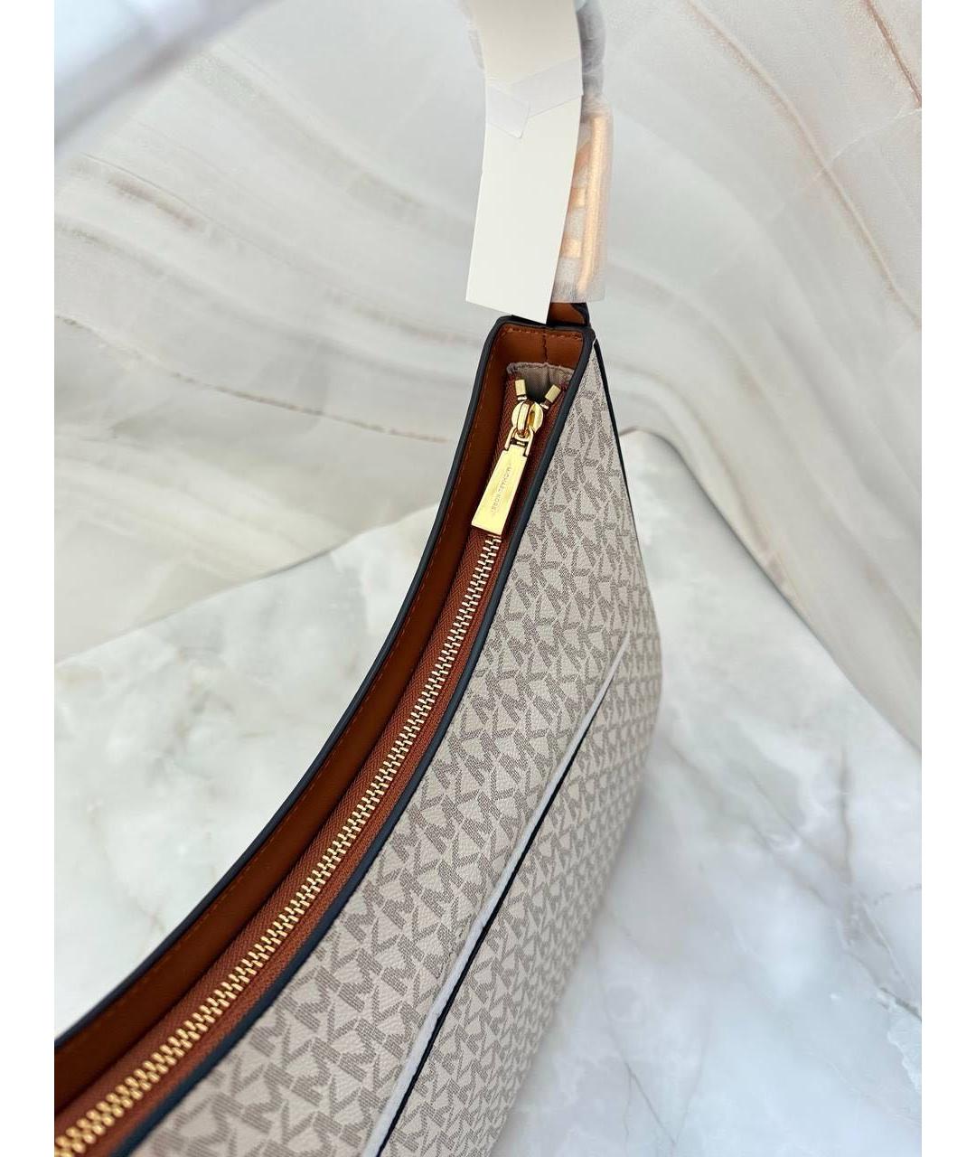 MICHAEL KORS Бежевая сумка через плечо, фото 4