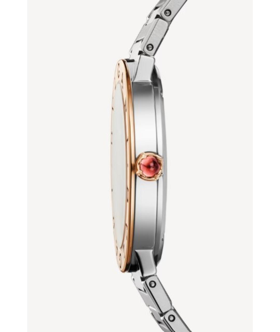 BVLGARI Серебряные часы из розового золота, фото 3