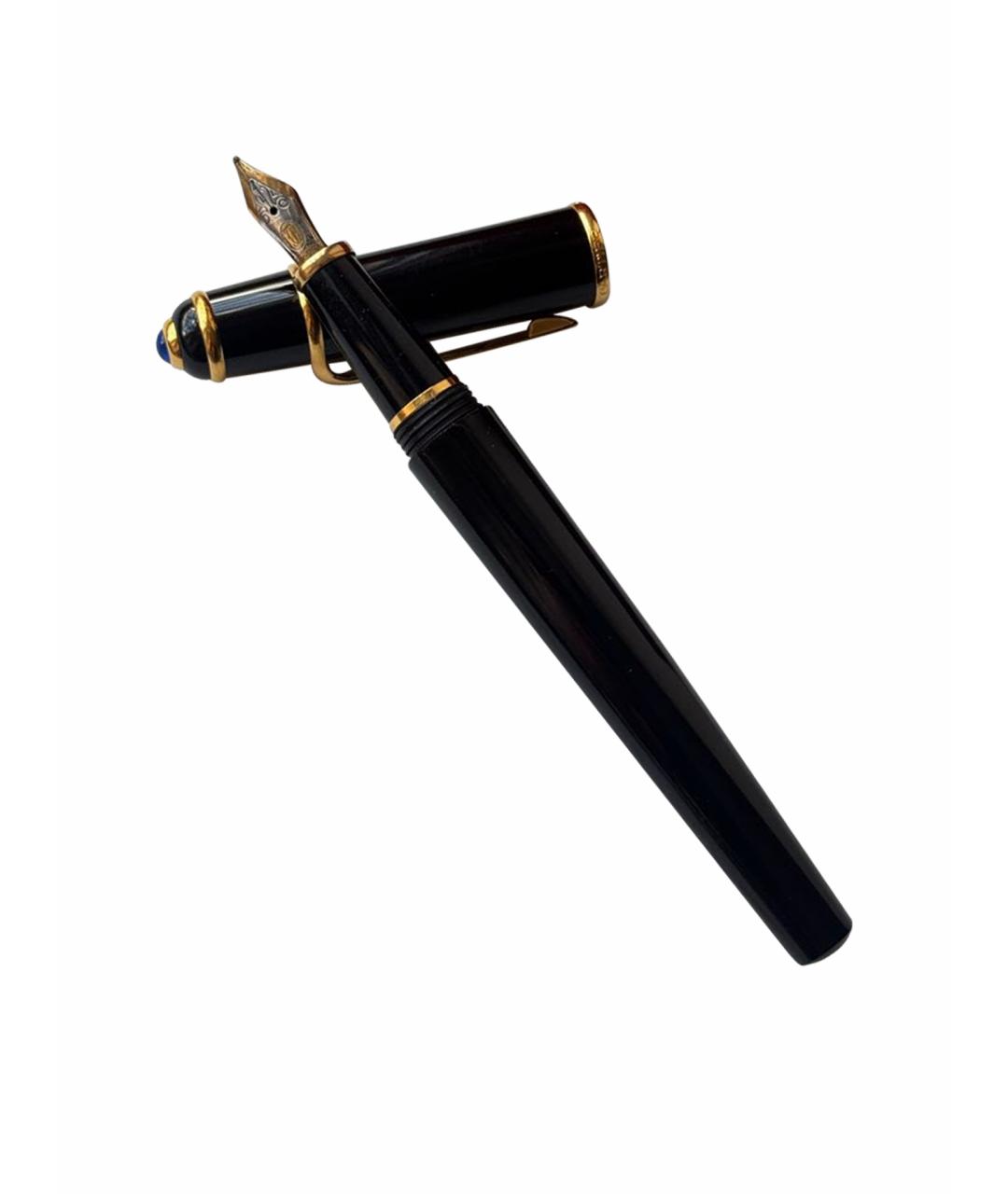 CARTIER Черная перьевая ручка, фото 1