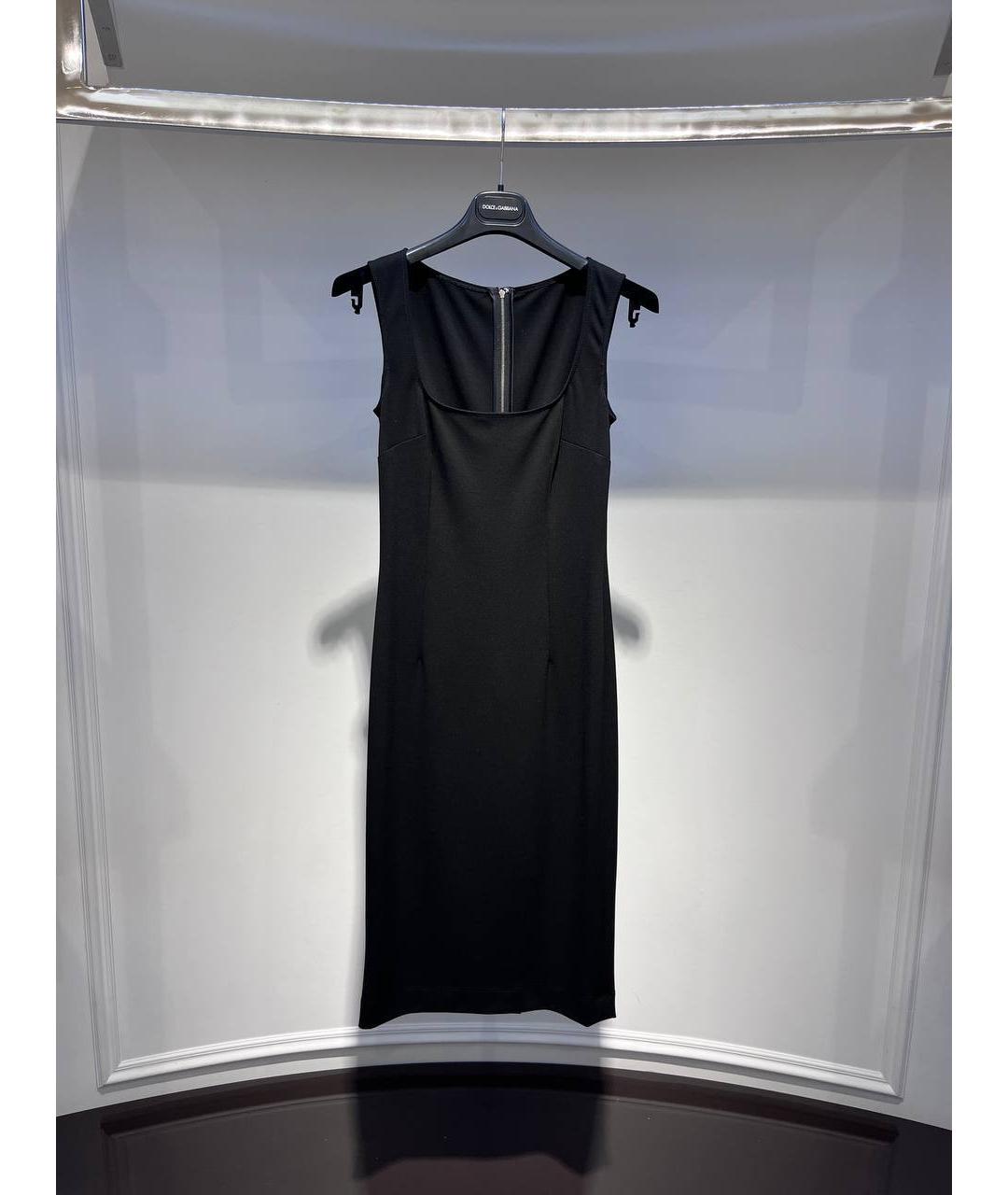 DOLCE&GABBANA Черное платье, фото 3