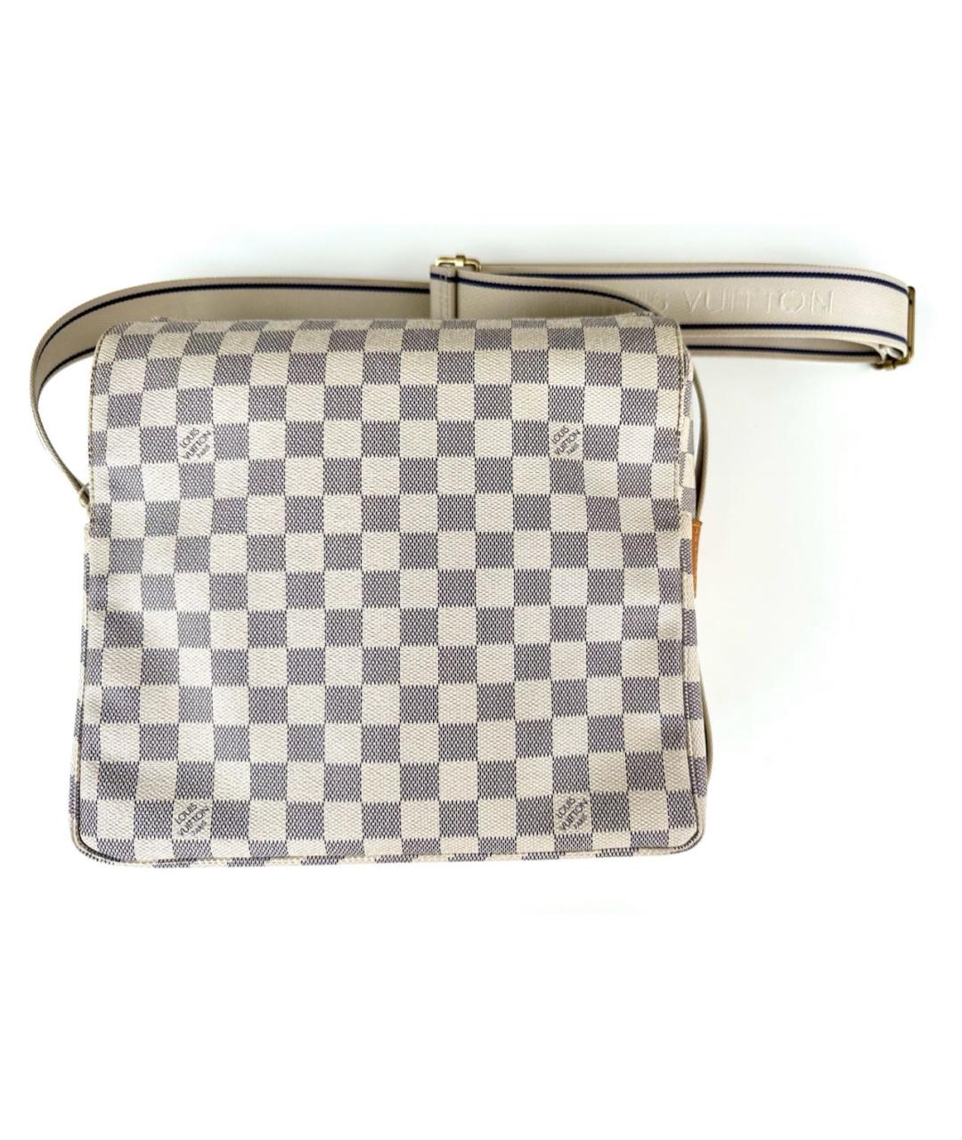 LOUIS VUITTON Бежевая кожаная сумка на плечо, фото 2