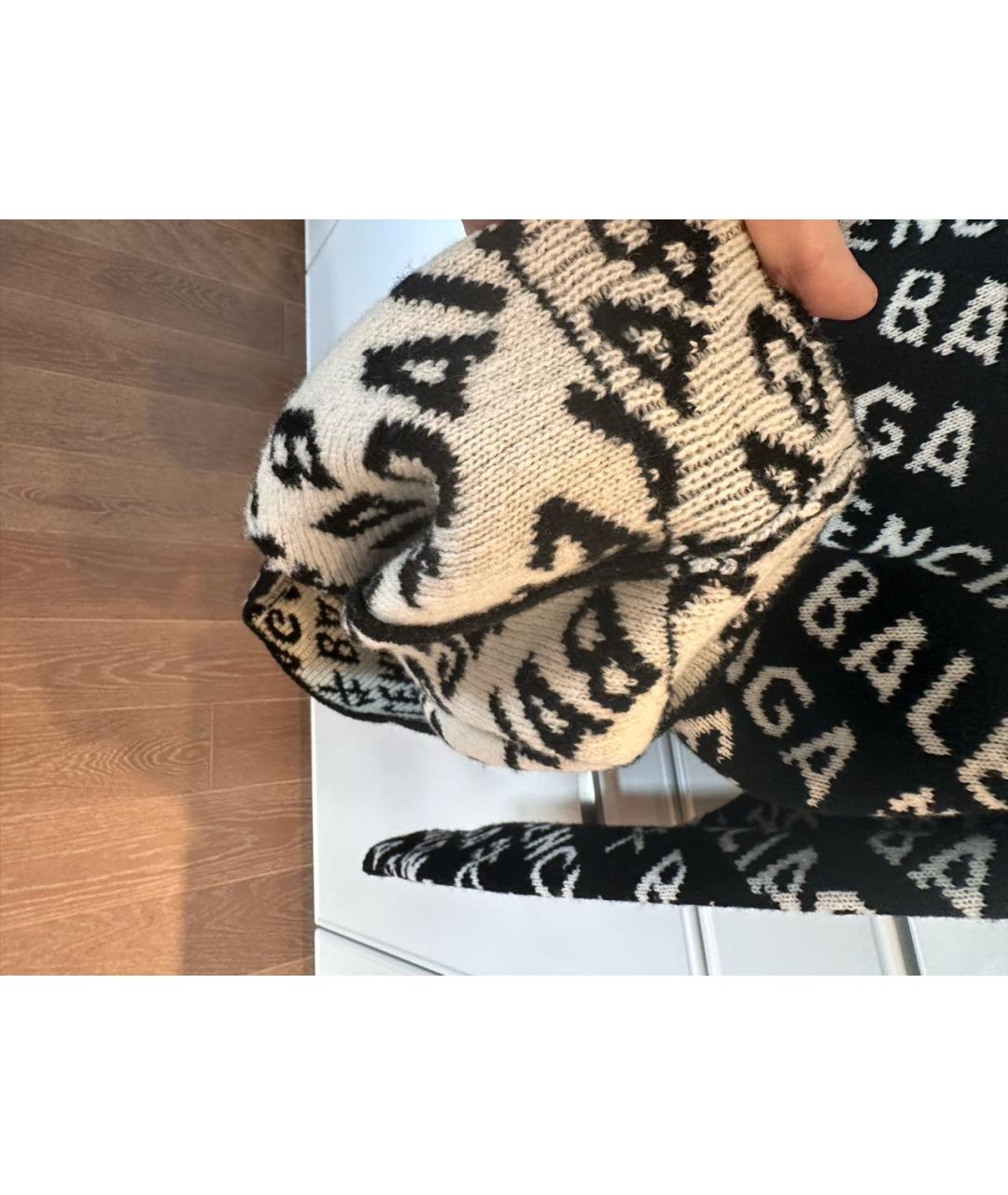 BALENCIAGA Мульти шерстяной джемпер / свитер, фото 3