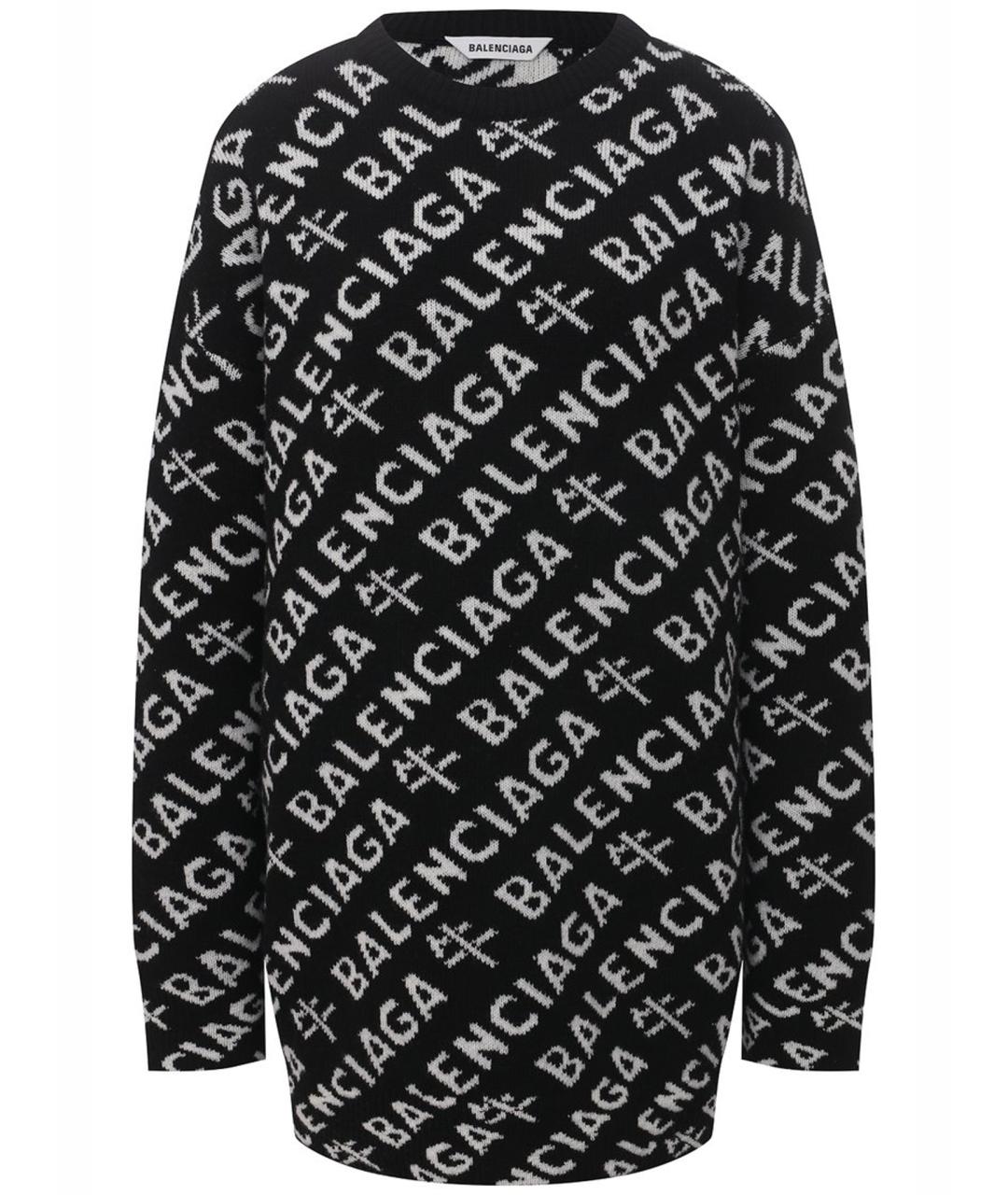 BALENCIAGA Мульти шерстяной джемпер / свитер, фото 1