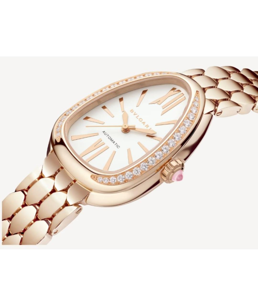 BVLGARI Золотые часы из розового золота, фото 4