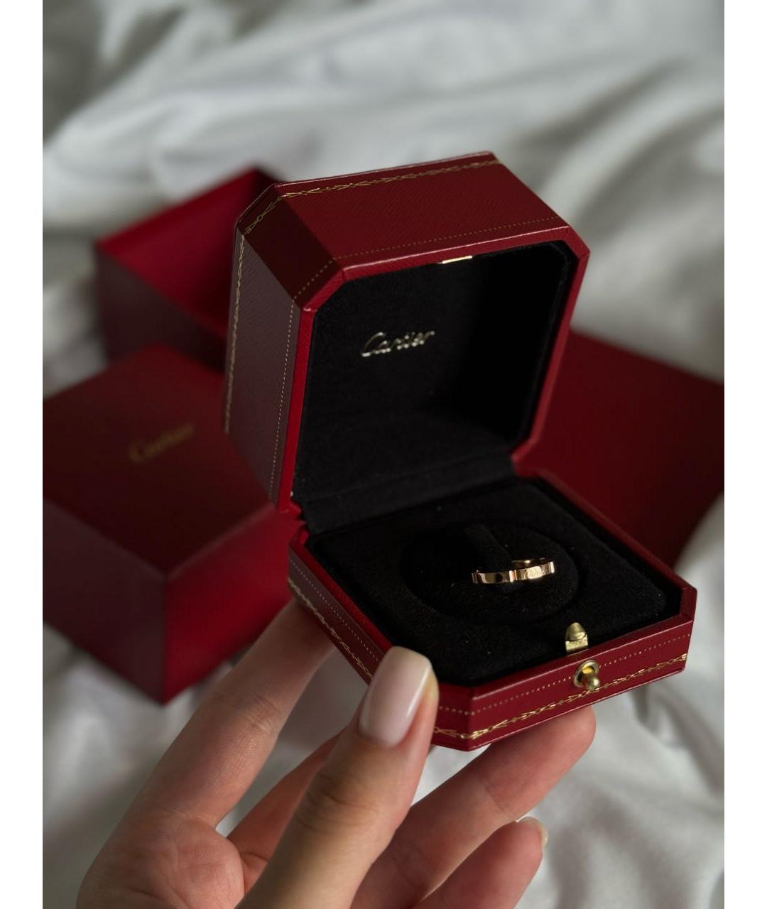 CARTIER Золотое кольцо из розового золота, фото 8
