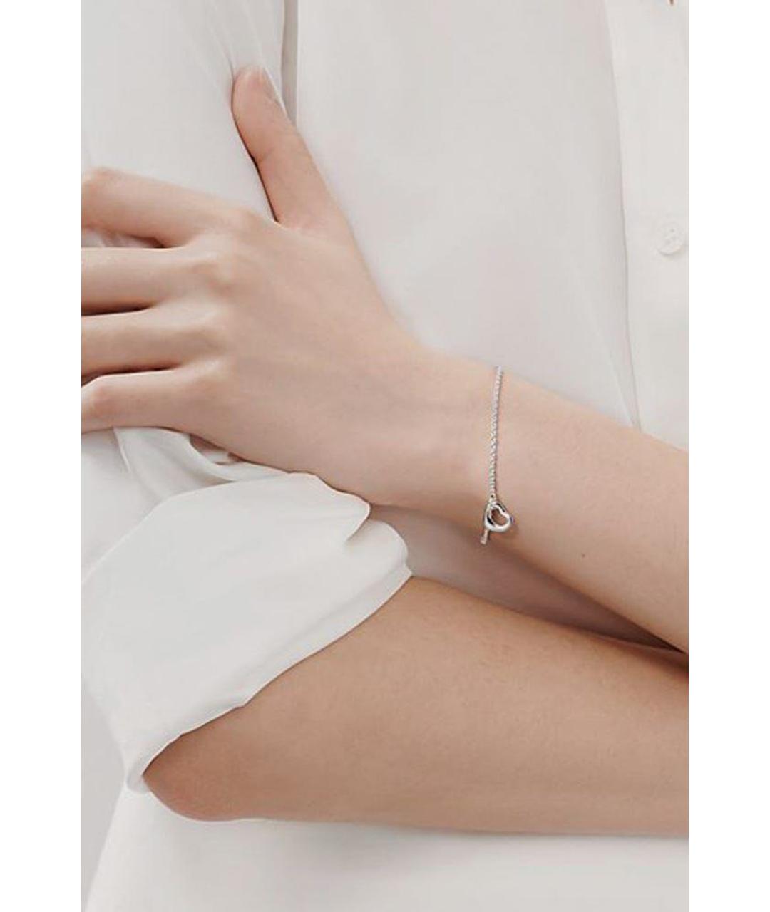 TIFFANY&CO Серебрянный серебряный браслет, фото 5