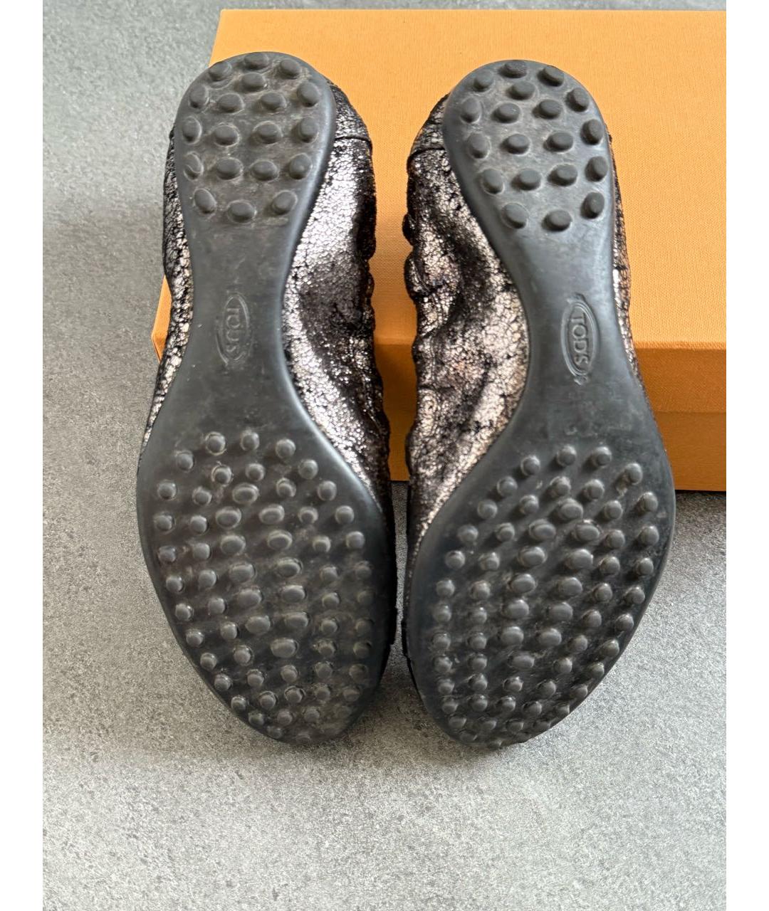 TOD'S Мульти кожаные балетки, фото 7