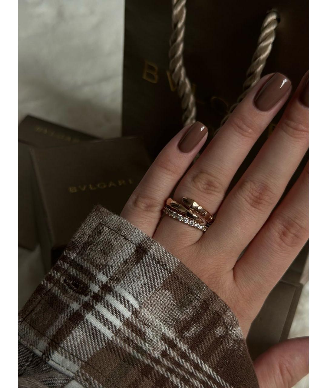 BVLGARI Золотое кольцо из розового золота, фото 6