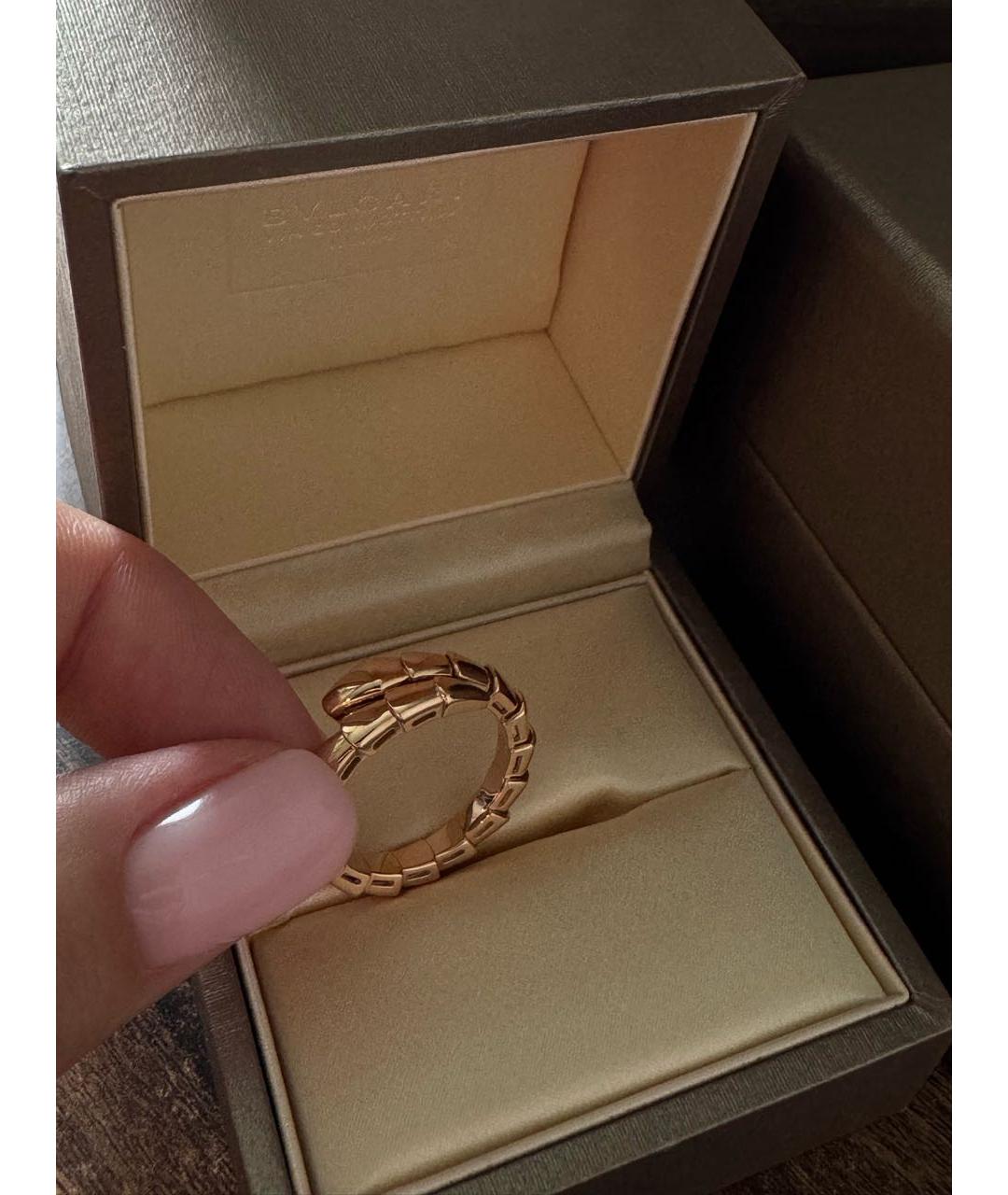 BVLGARI Золотое кольцо из розового золота, фото 3
