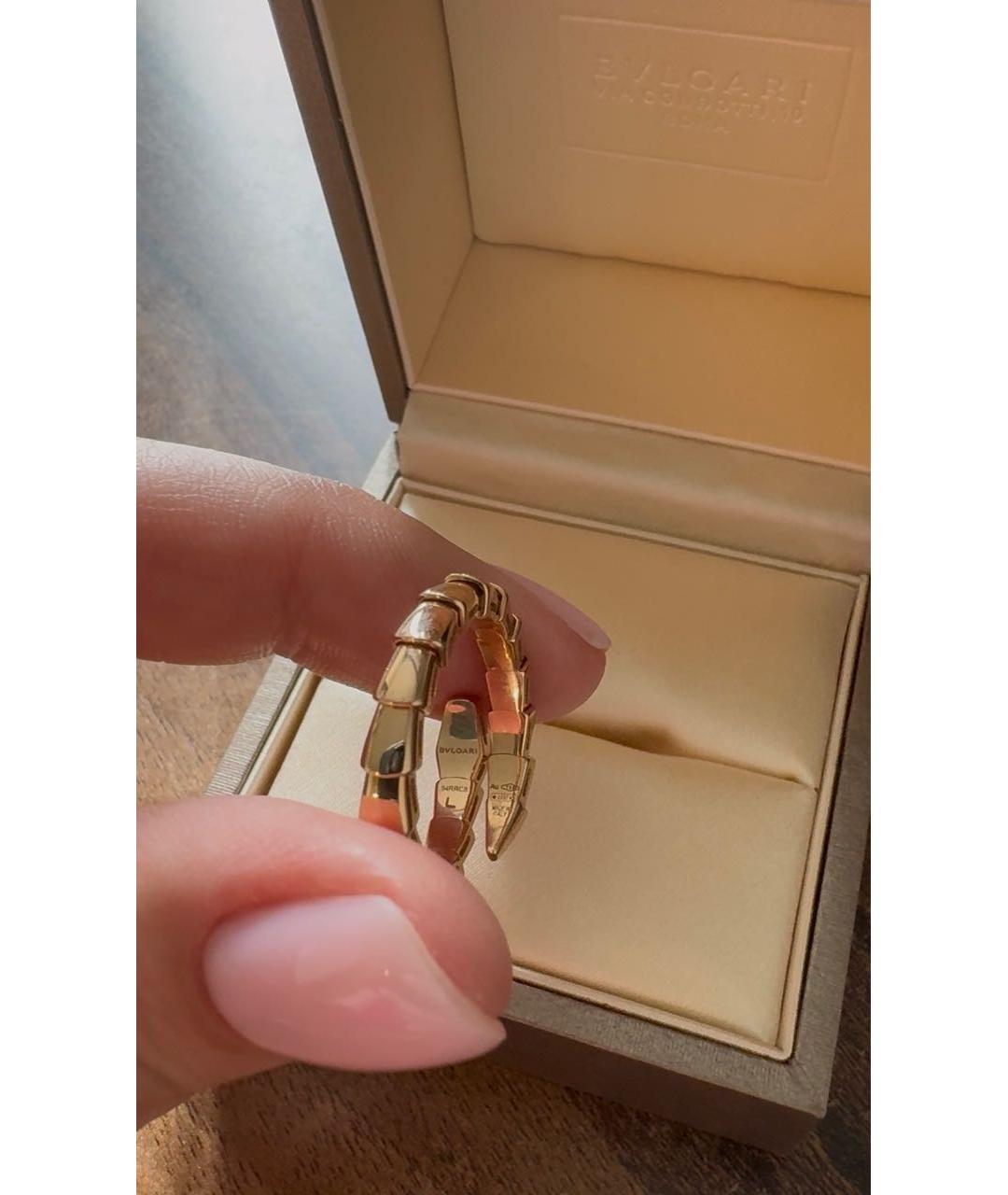 BVLGARI Золотое кольцо из розового золота, фото 5