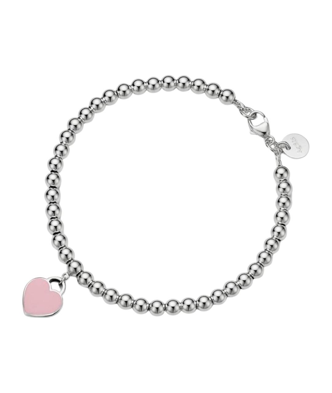 TIFFANY&CO Розовый серебряный браслет, фото 1
