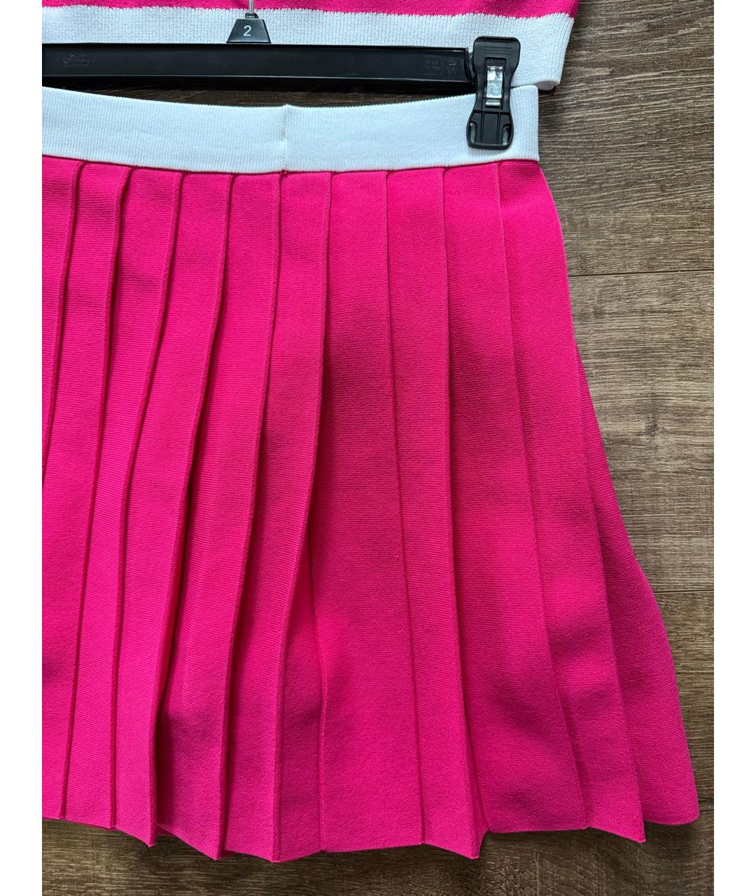 MICHAEL KORS Фуксия вискозный костюм с юбками, фото 4