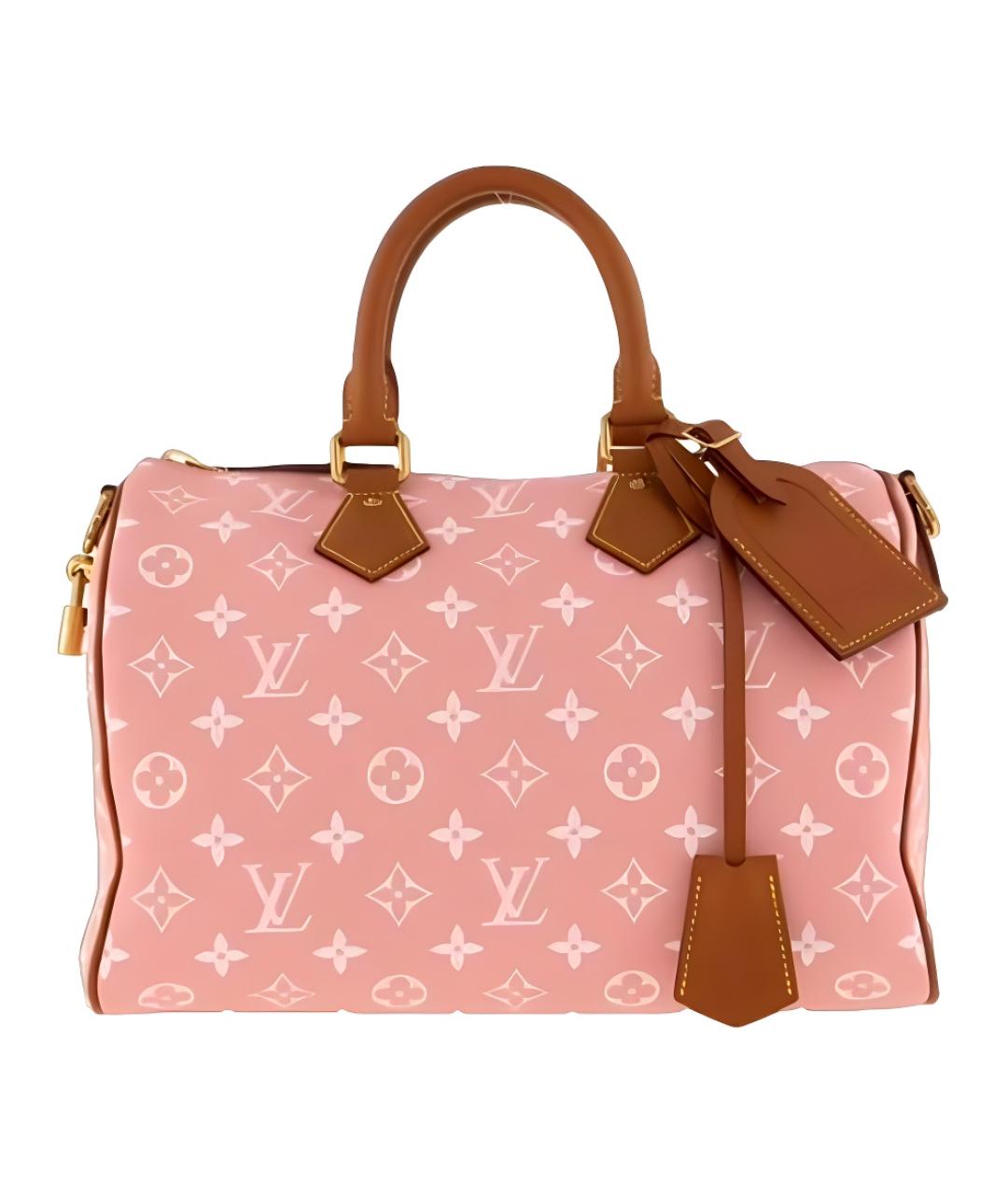 LOUIS VUITTON Розовая сумка тоут, фото 1