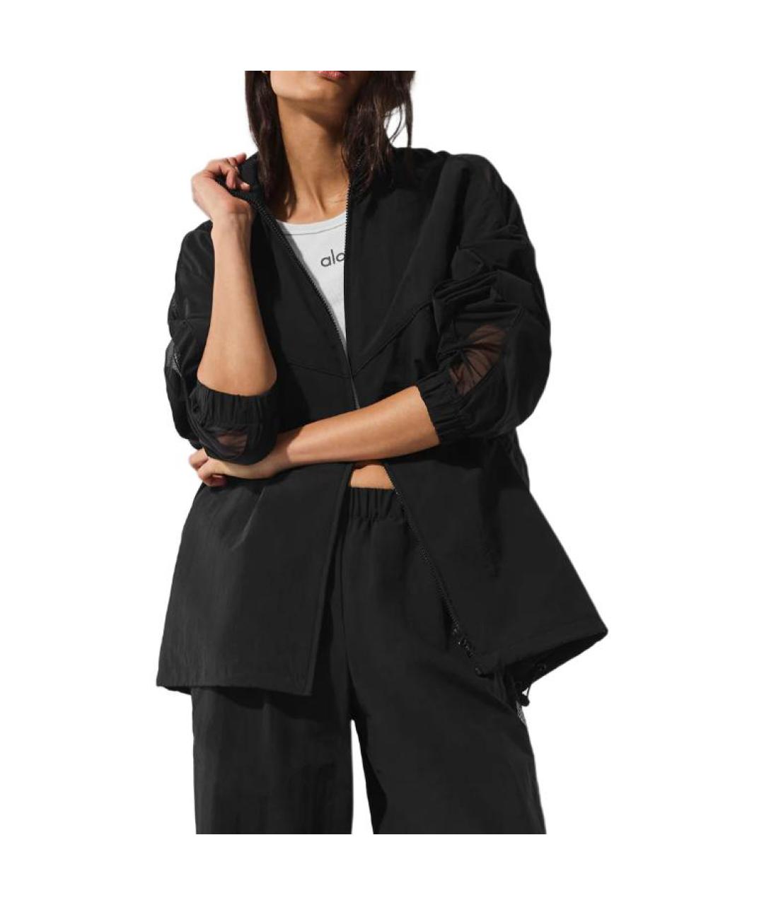 ALO YOGA Черная куртка, фото 3