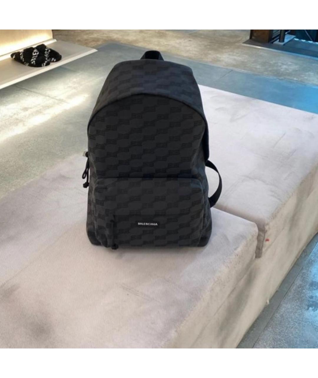 BALENCIAGA Черный рюкзак, фото 6
