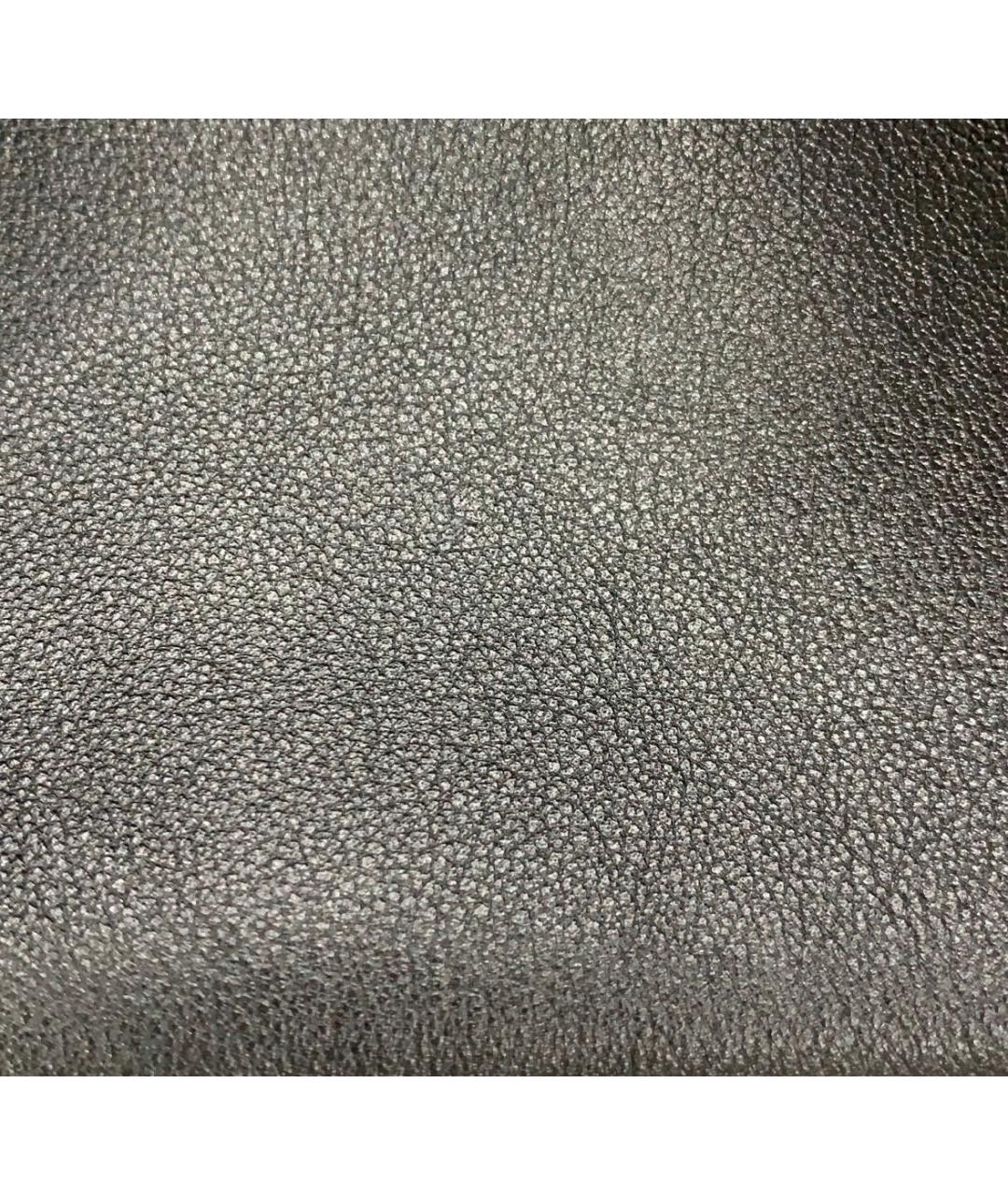 SAINT LAURENT Черная кожаная сумка тоут, фото 3