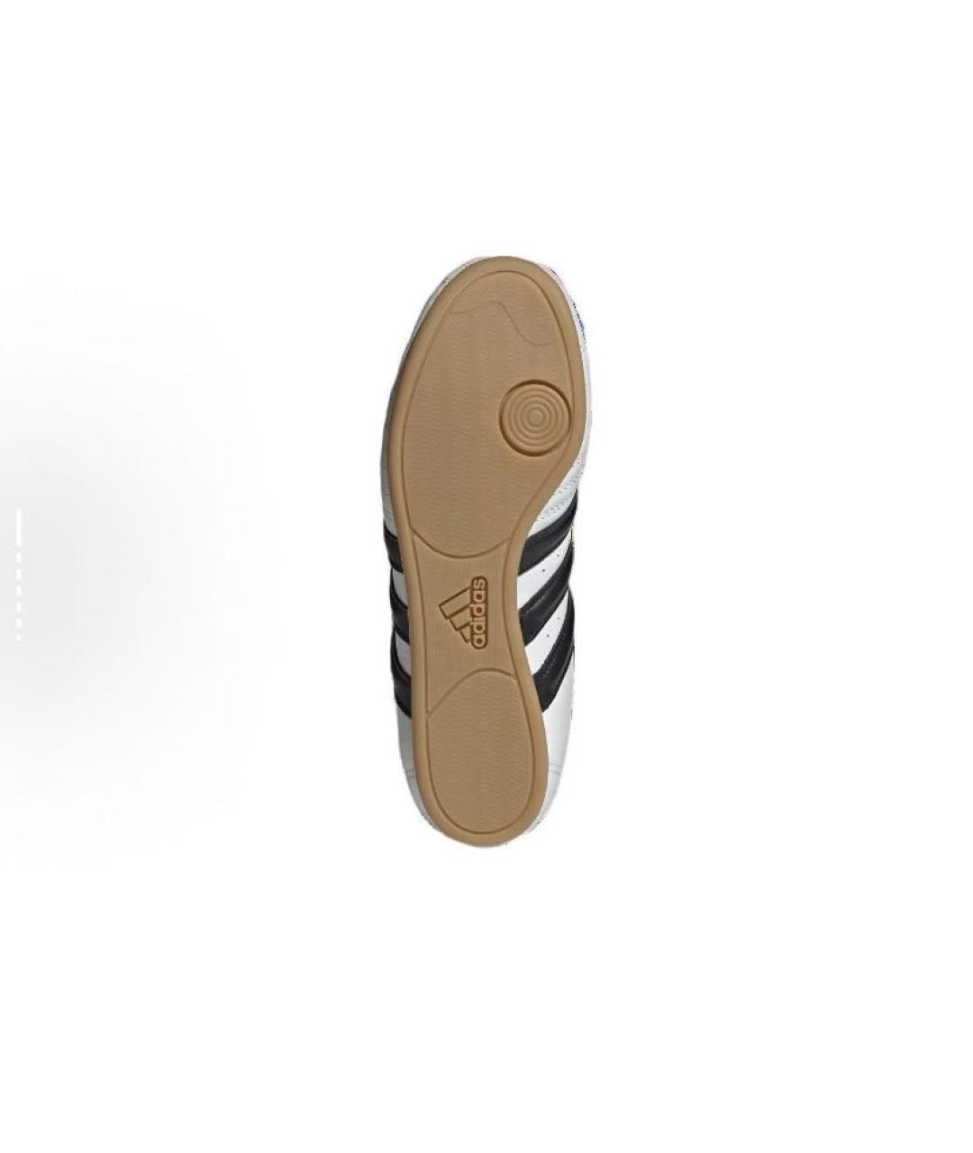 ADIDAS Белые кожаные низкие кроссовки / кеды, фото 2