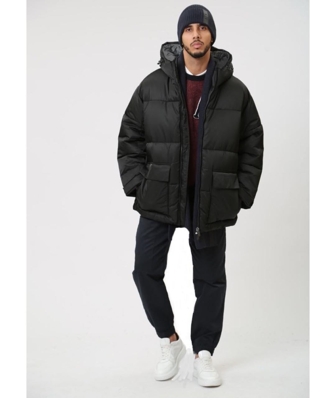 ARMANI EXCHANGE Черная полиэстеровая куртка, фото 6