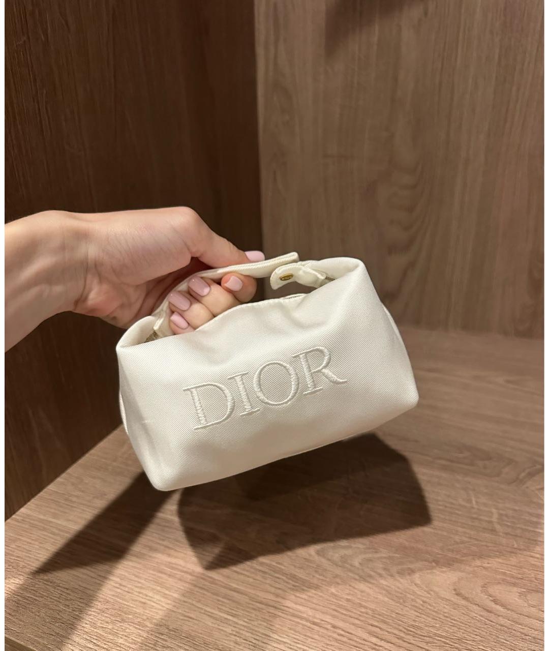 CHRISTIAN DIOR Белая косметичка, фото 2