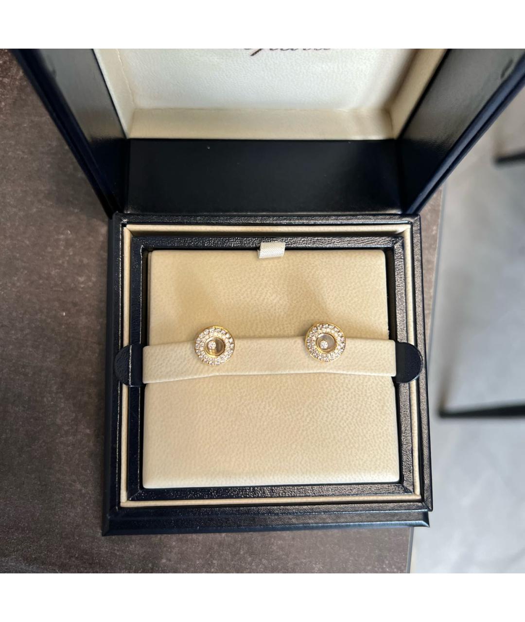CHOPARD Золотые серьги из желтого золота, фото 2