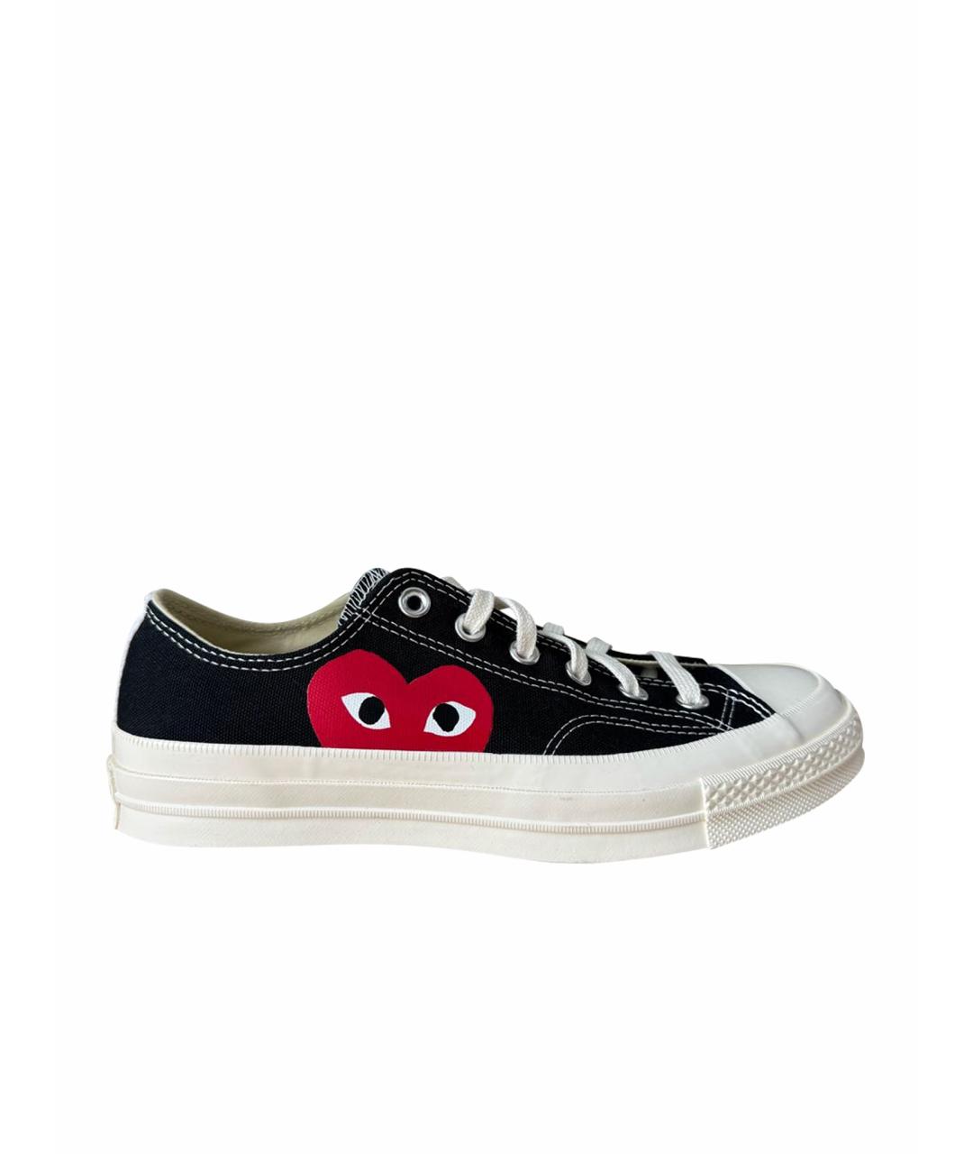 CONVERSE Черные текстильные кеды, фото 1