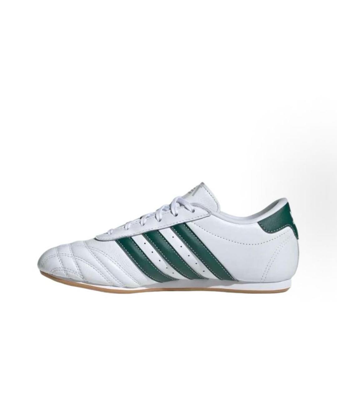 ADIDAS Белые кожаные низкие кроссовки / кеды, фото 2