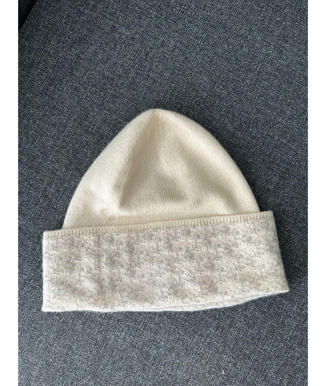 CHANEL Белая шапка, фото 4