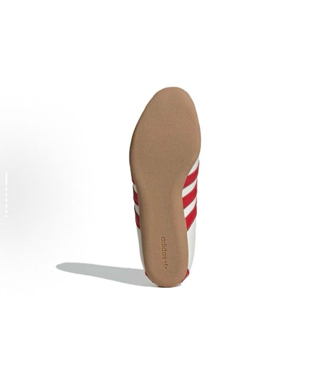 ADIDAS Белые текстильные низкие кроссовки / кеды, фото 6