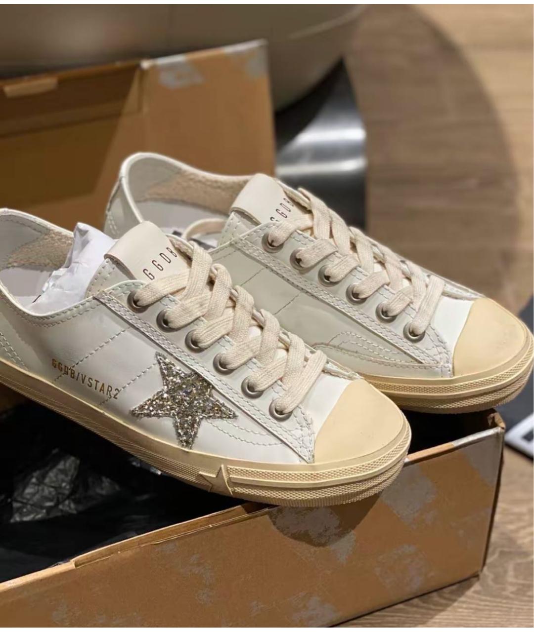 GOLDEN GOOSE DELUXE BRAND Белые кеды, фото 2