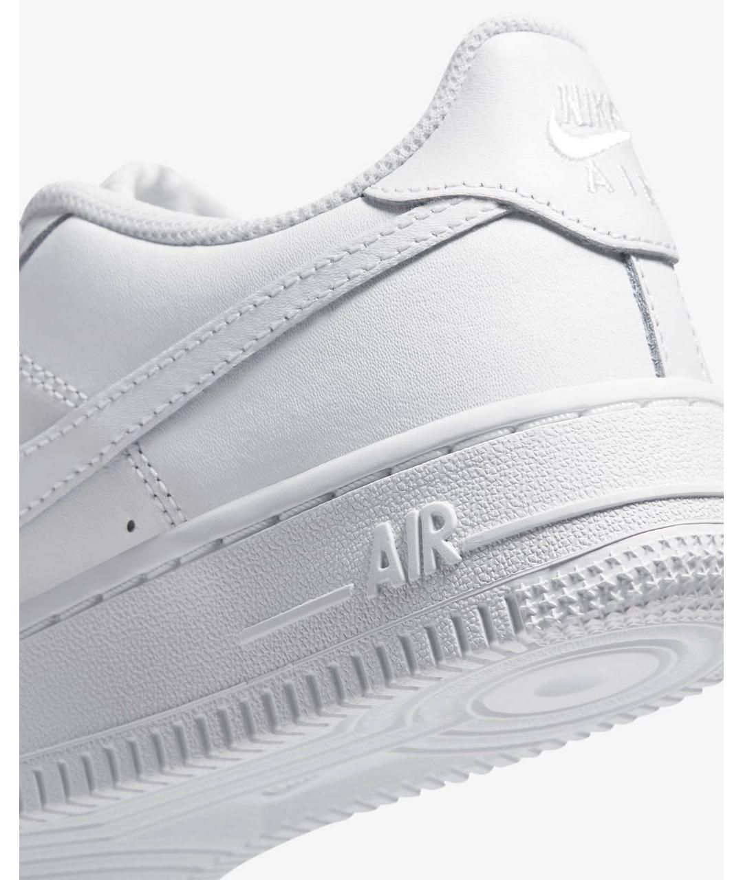 NIKE Белые кожаные низкие кроссовки / кеды, фото 8