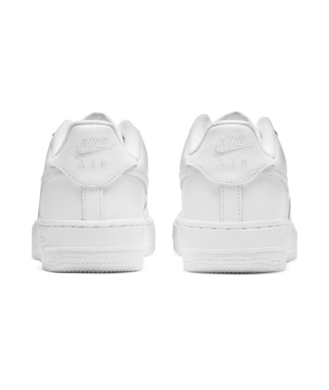NIKE Белые кожаные низкие кроссовки / кеды, фото 3