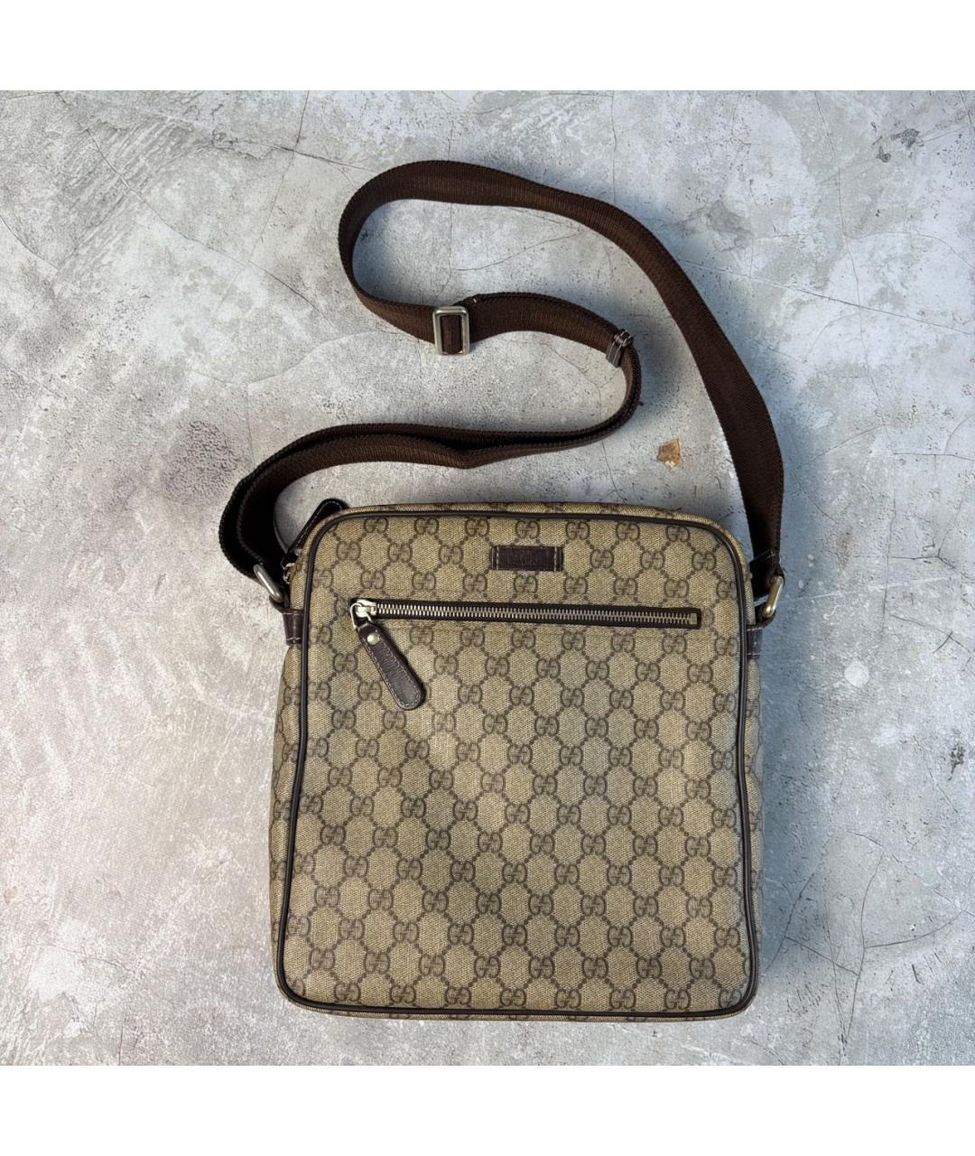 GUCCI Бежевая сумка на плечо, фото 8