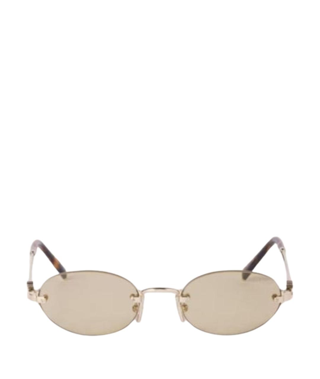 MIU MIU Бежевые солнцезащитные очки, фото 1