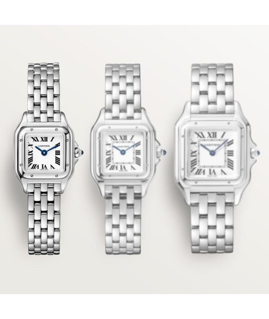 CARTIER Серебряные металлические часы, фото 4