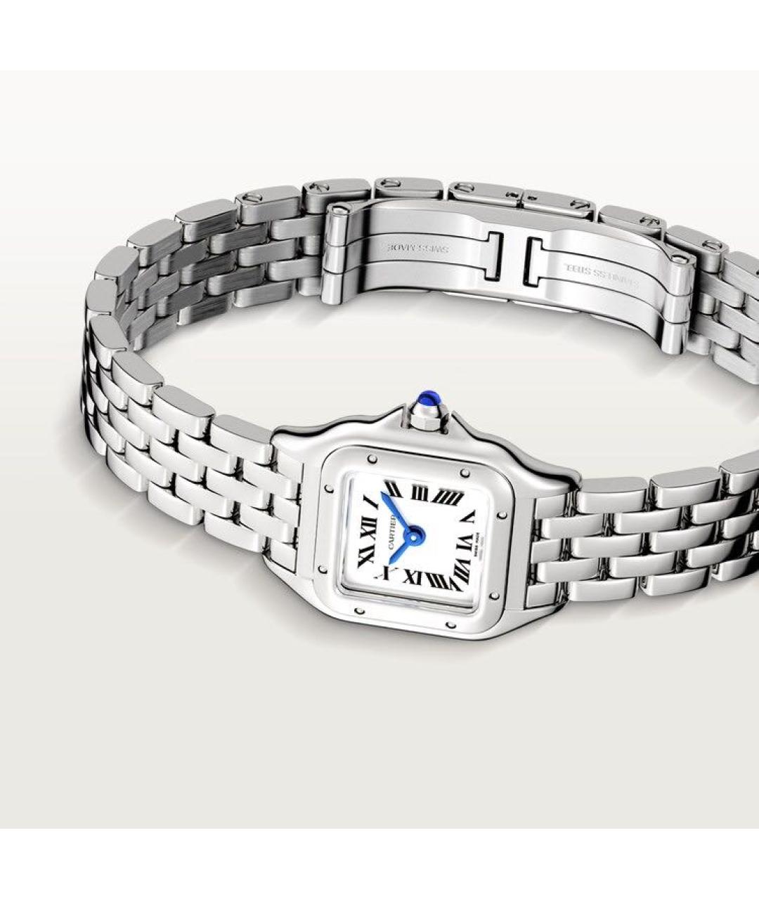 CARTIER Серебряные металлические часы, фото 5