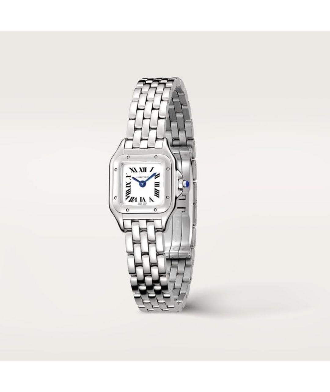 CARTIER Серебряные металлические часы, фото 3