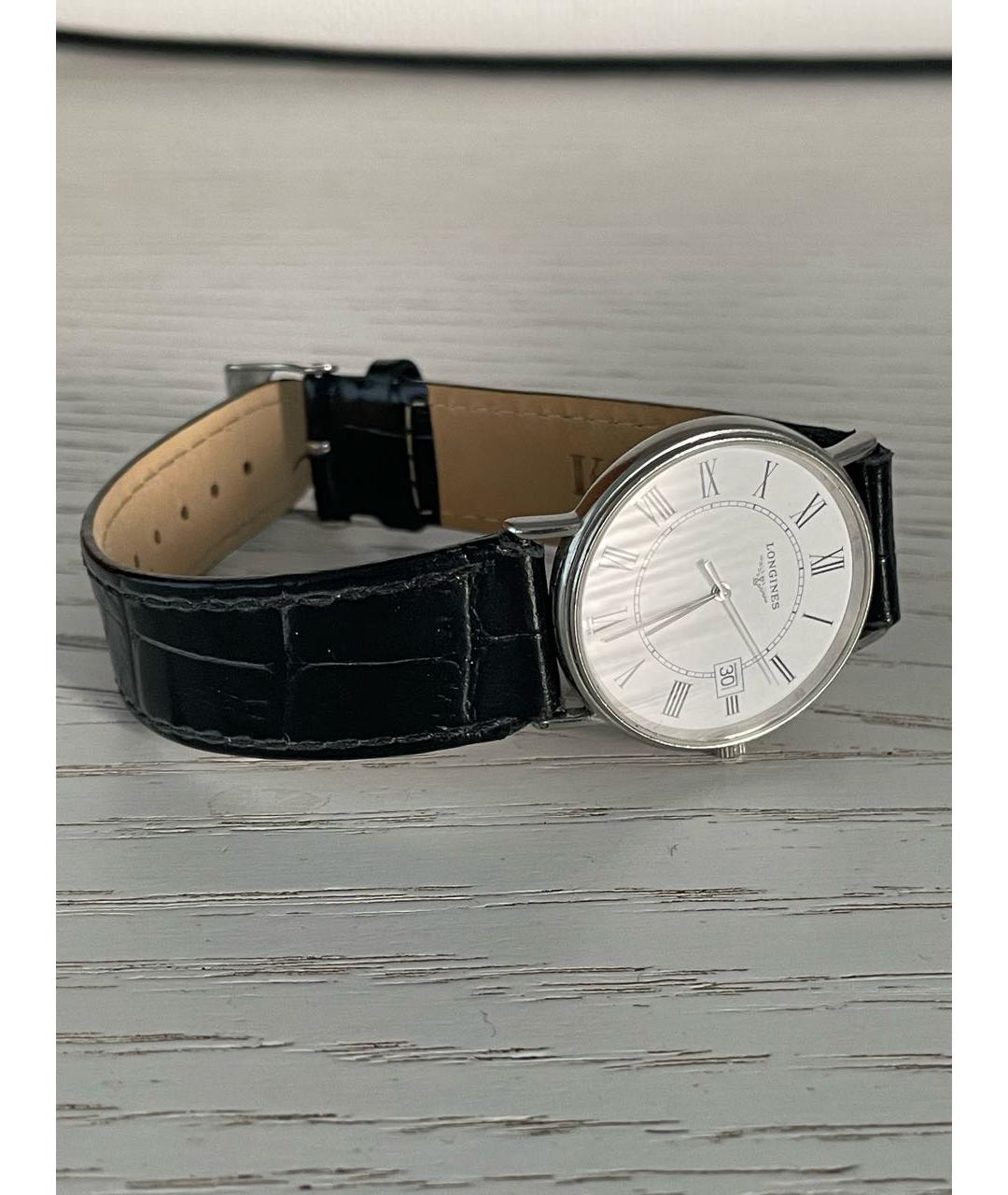 LONGINES Серебряные стальные часы, фото 3