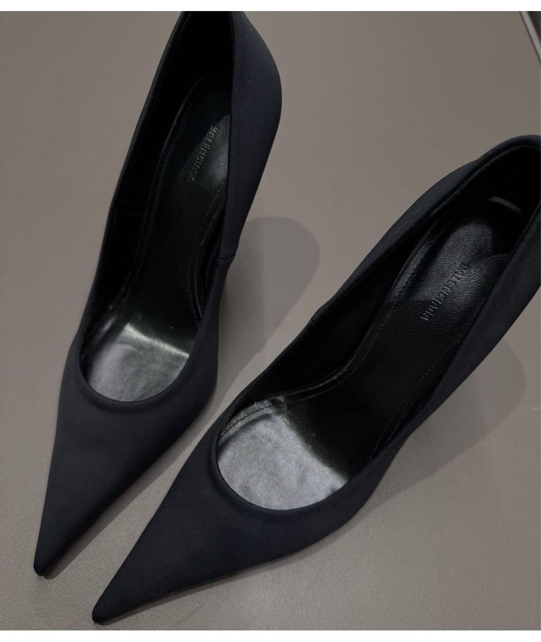 BALENCIAGA Черные туфли, фото 3