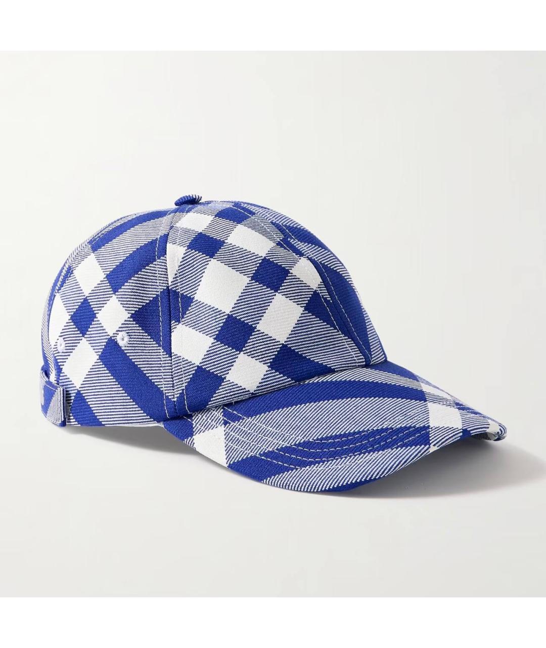 BURBERRY Синяя кепка/бейсболка, фото 2
