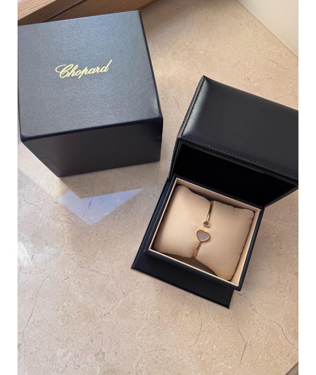 CHOPARD Белый браслет из розового золота, фото 4