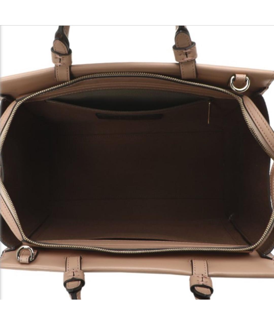 FURLA Бежевая кожаная сумка тоут, фото 4