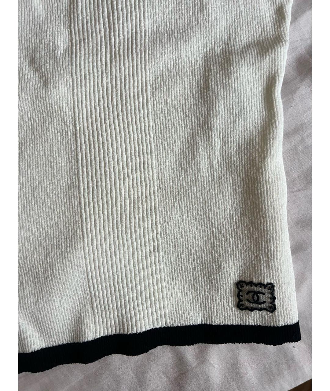CHANEL Белая майка, фото 4