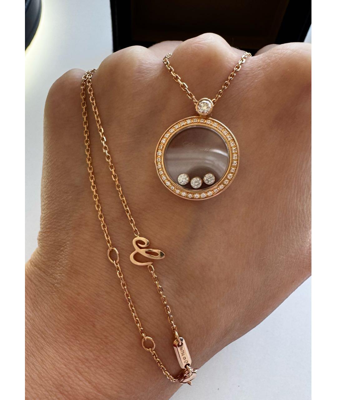 CHOPARD Золотое колье из розового золота, фото 5