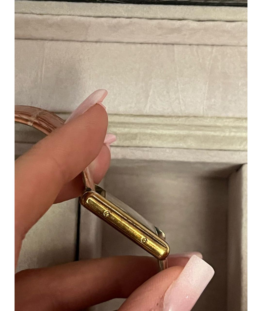 CARTIER Золотые часы из желтого золота, фото 7