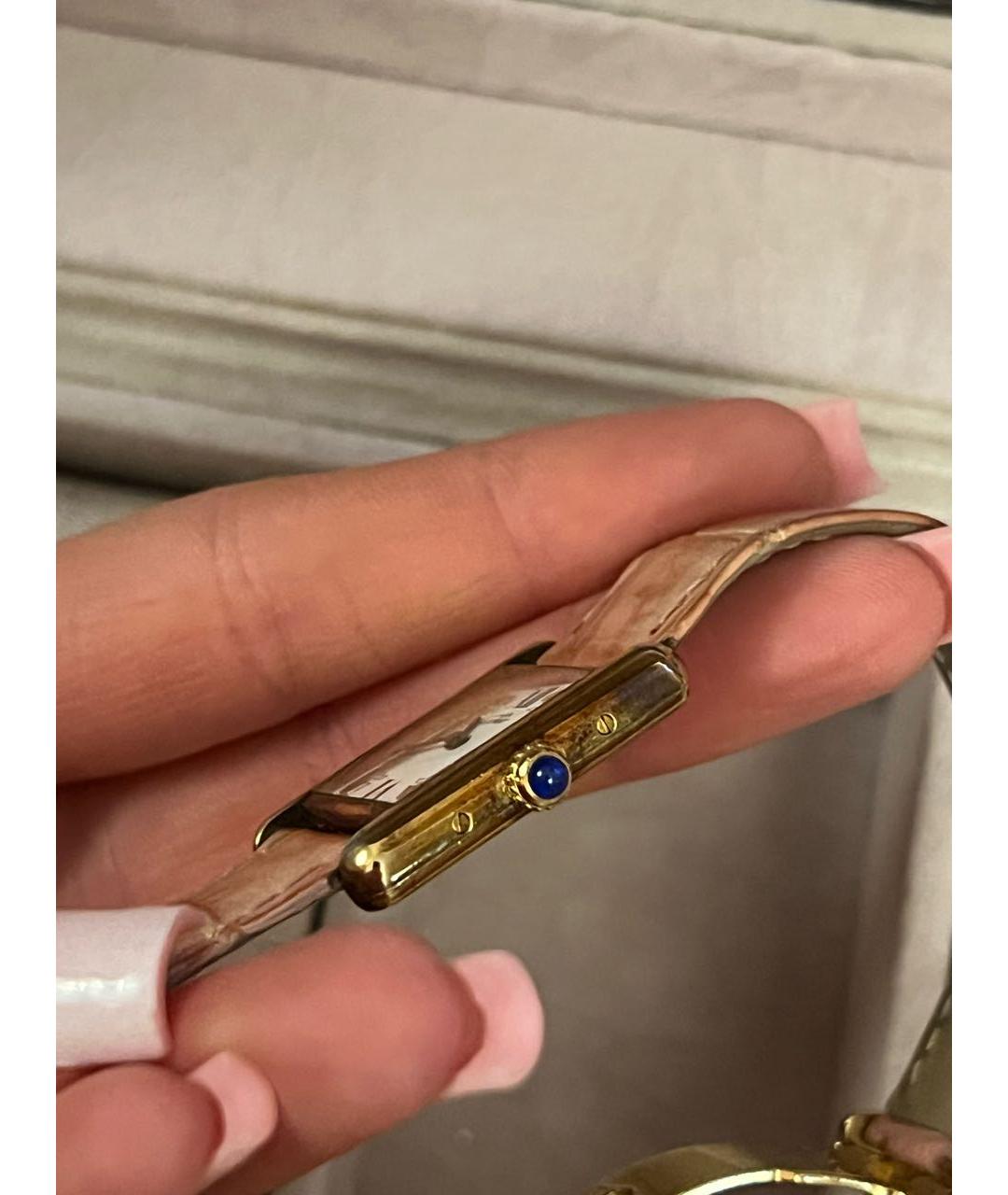 CARTIER Золотые часы из желтого золота, фото 6