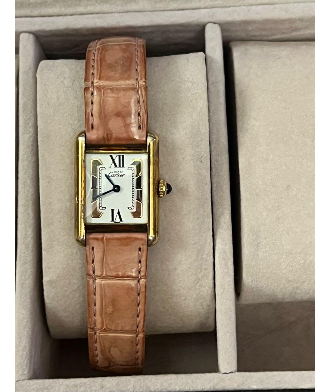 CARTIER Золотые часы из желтого золота, фото 9